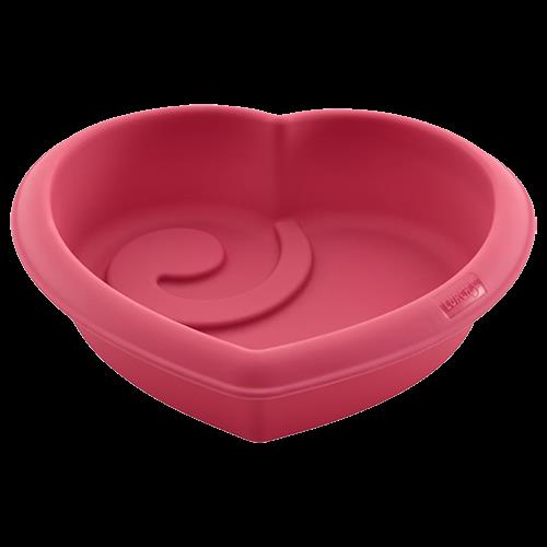 FORMA CORAÇAO 19CM ROSA SIL.